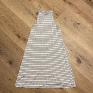 Gray Arie casual short striped dress